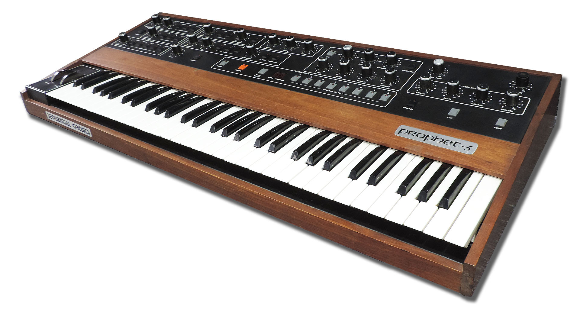 A Sequential Circuits Prophet 5 last used over thirty years ago.