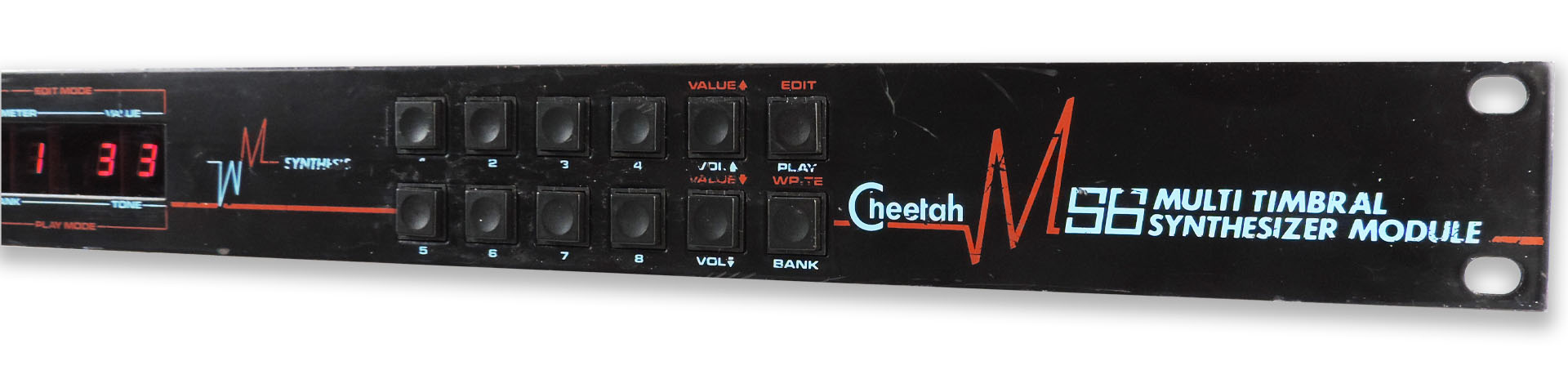 Cheetah MS6 Front Panel
