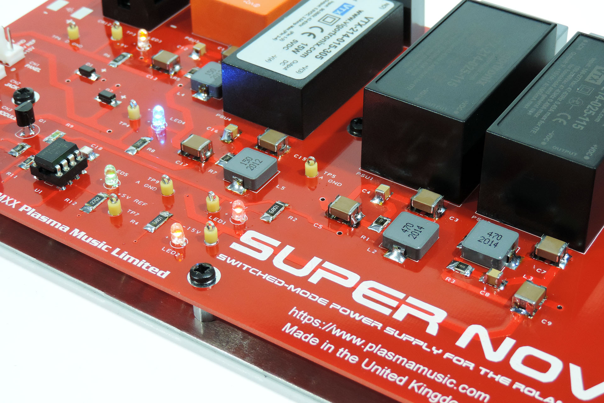 The filters on Supernova are feature you won't find on a commercially available power supply