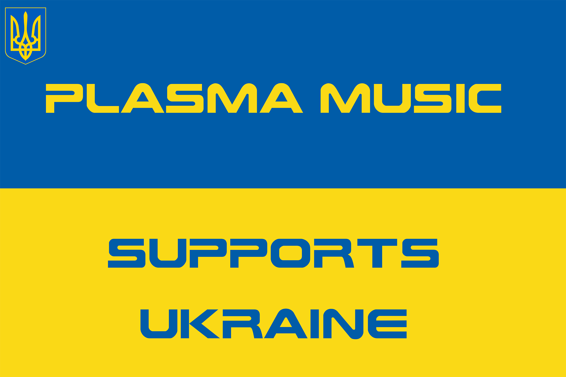 Plasma Music Supports Ukraine