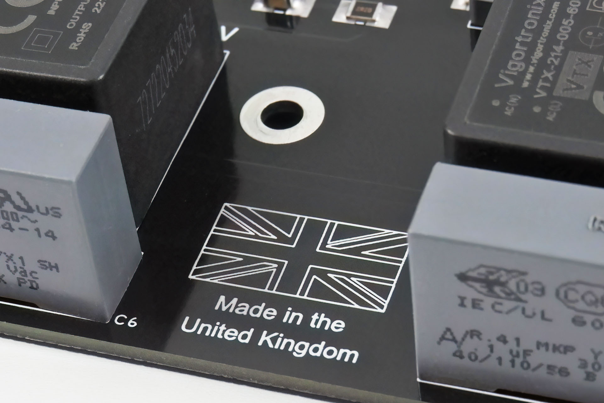 Galaxy modular switched-mode power supply for the Behringer DEQ2496 Pro is made in the UK