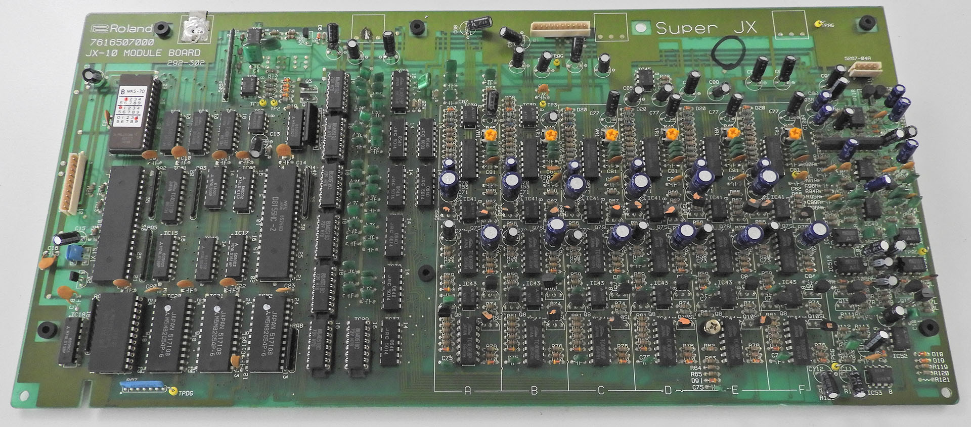 Roland JX-10 Module Board