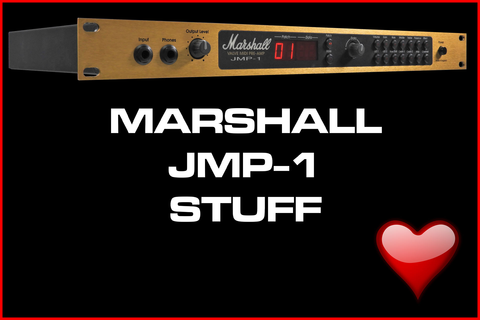 Marshall JMP-1 stuff at Plasma Music