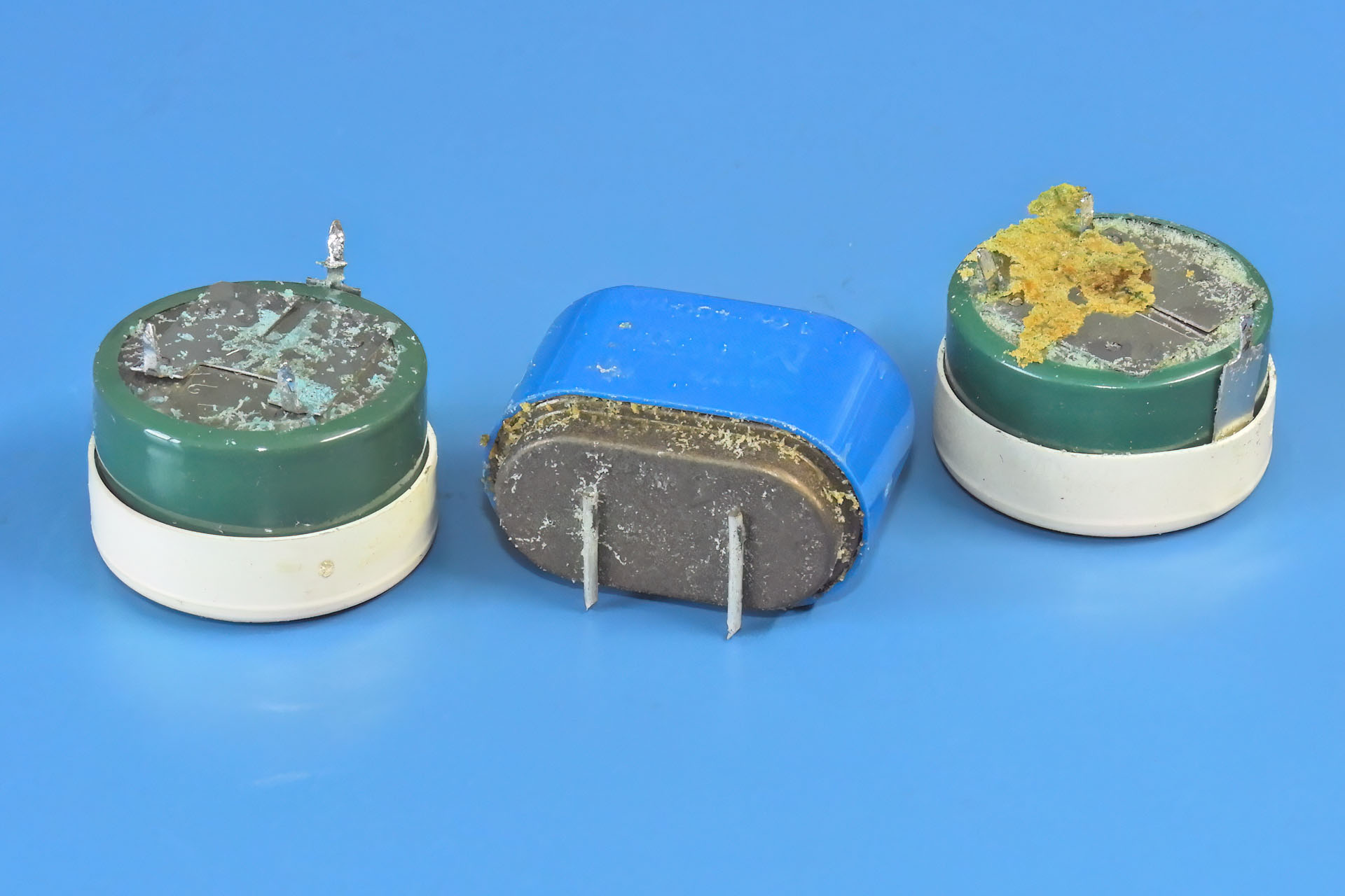 Three very old NiCAD batteries